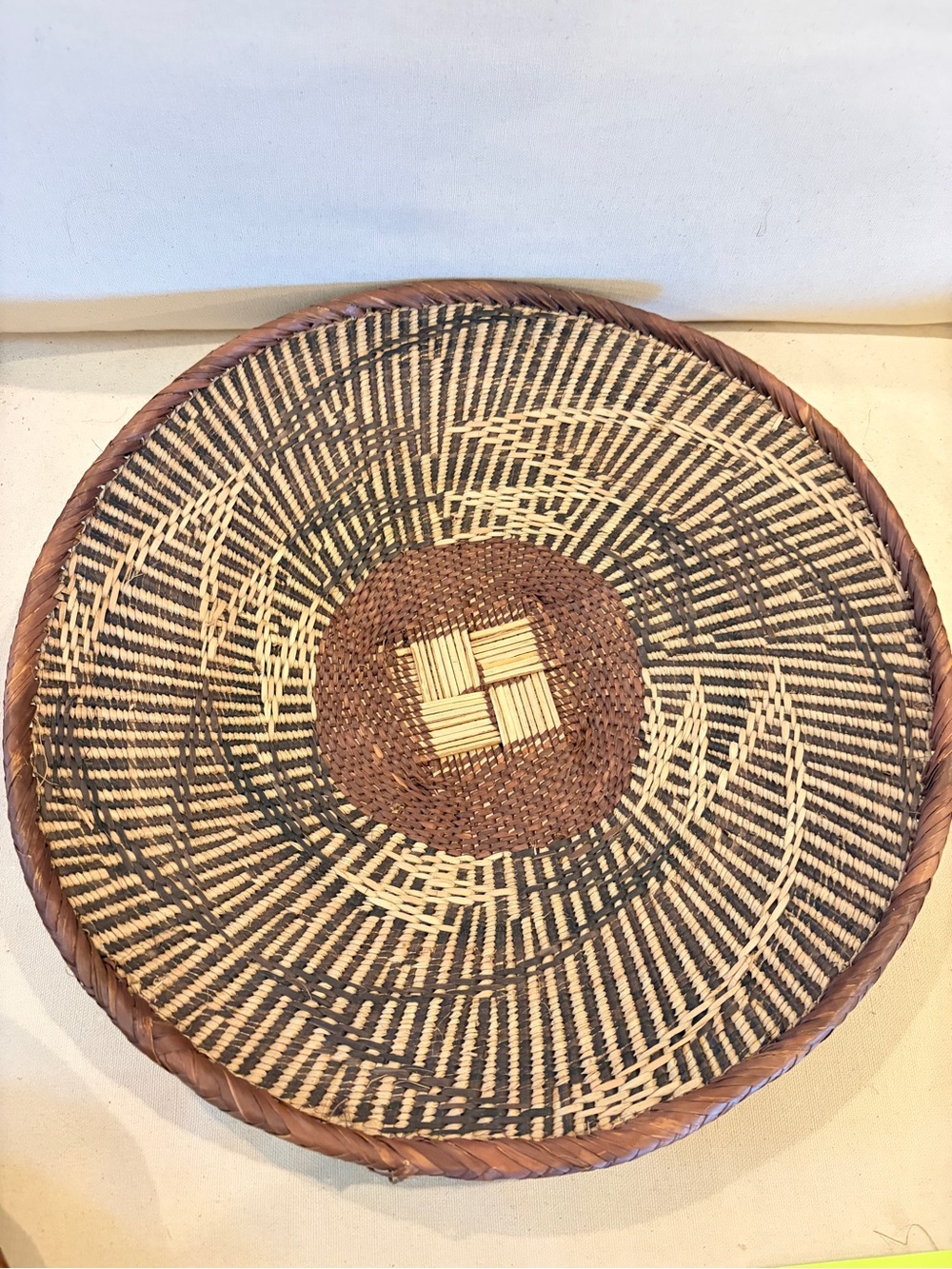 NEW Africa Woven Basket. Made by the Binga people of Zambia/Zimbabwe - Picture 6 of 8